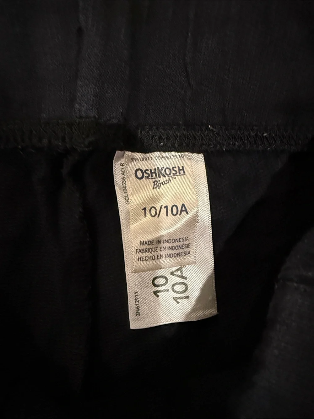 OshKosh B'gosh Black Boys' Stretch Jogger Pants